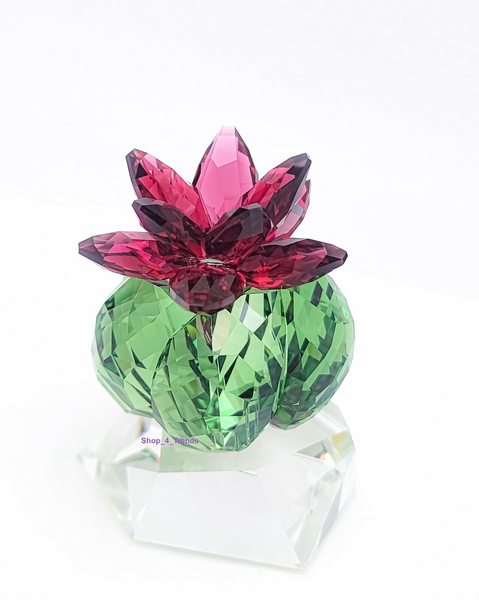 Swarovski - Crystal Flowers Bordeaux Cactus