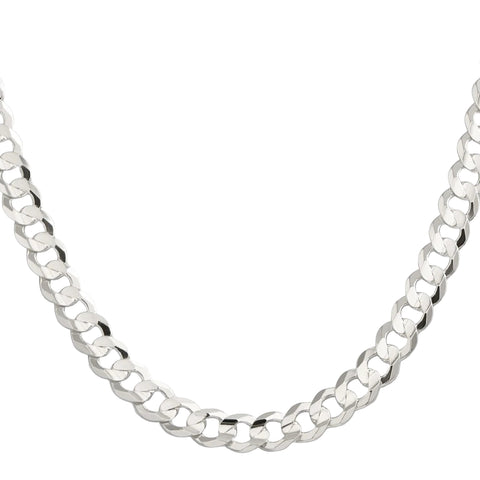 Brent Weatherall - Sterling Silver Hammered Curb Chain Light Weight 60cm