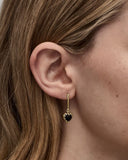 Stolen Girlfriends Club - Love Claw Bar Earrings Gold Plated