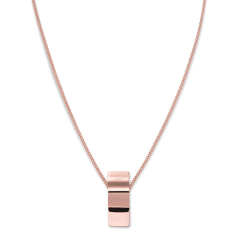 Rosefield - Jewellery Lois Wave Charm Necklace Rose Gold