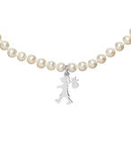 Karen Walker - Girl With All The Pearls Necklace Silver