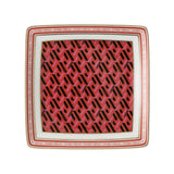 Versace - Square Rosenthal Coppetta La Greca Signature Red