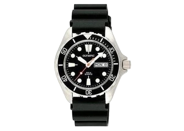 Olympic - Divers Stainless Steel Case Black Dial 200m