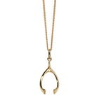 Meadowlark - Wishbone Charm Necklace