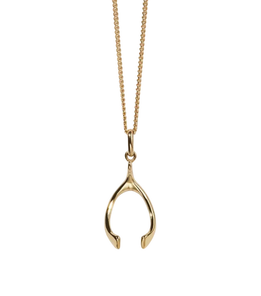 Meadowlark - Wishbone Charm Necklace