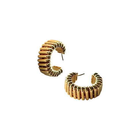 Lindi Kingi - Belloro Hoops| Gold