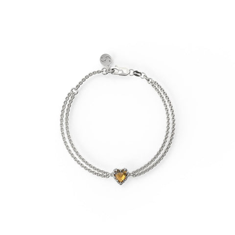 Stolen Girlfriends Club - Love Claw Bracelet Citrine