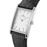 Daniel Wellington - Bound Black Crocodile Silver Watch