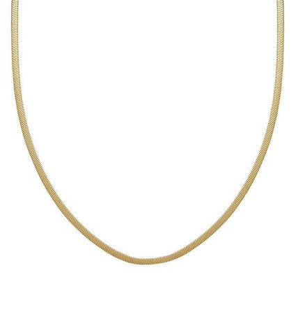 Edblad - Chain Herringbone - 45cm - Gold Plated