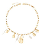 Edblad - Oyster Pearl Necklace Gold