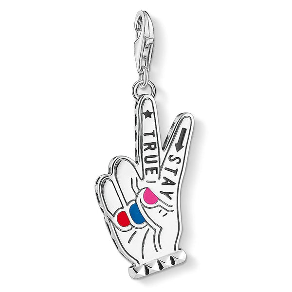 Thomas Sabo Charm Club Stay True Peace Hand - CC1752