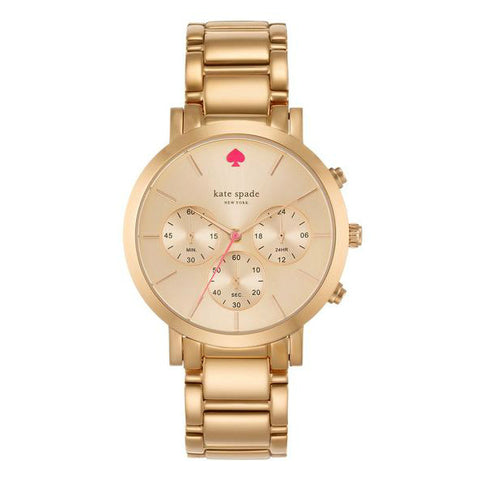 Kate Spade Gramercy Grand Chronograph Rose Watch