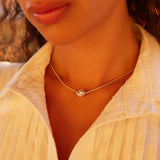Najo - Nest Necklace Silver