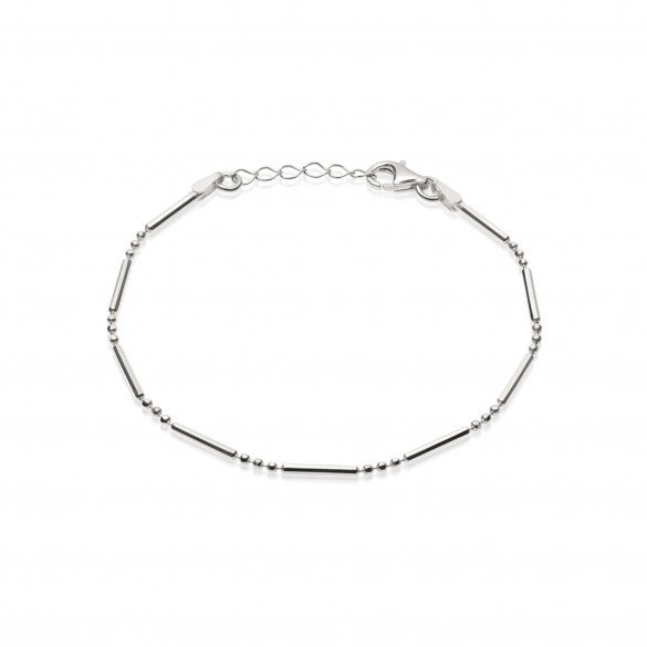 Daisy London- Stacked Essential Bracelet (Silver)