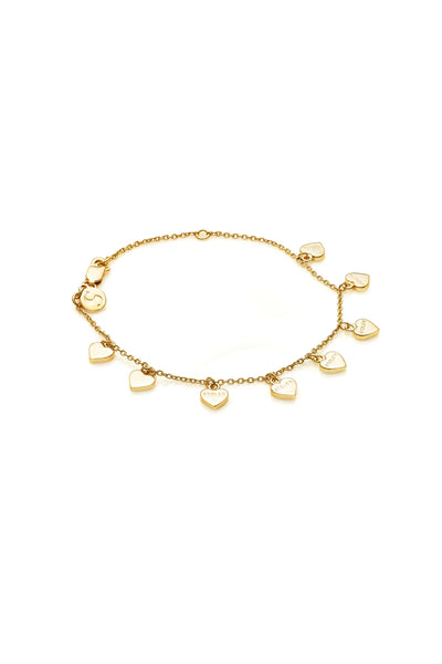 Stolen Girlfriends Club - Stolen Heart Bracelet Gold Plated