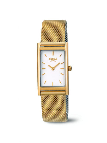 Boccia - Pure Titanium Gold Plated Watch