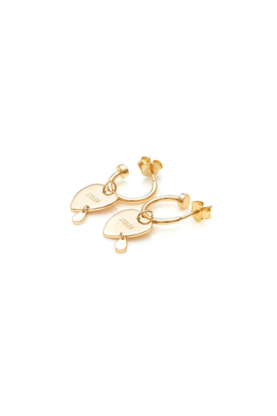 Stolen Girlfriends Club - Crying Heart Anchor Sleeper Gold Plated