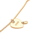 Stolen Girlfriends Club - Crying Heart Necklace Gold Plated