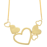 Karen Walker Exploding Heart Necklace - 9ct Gold