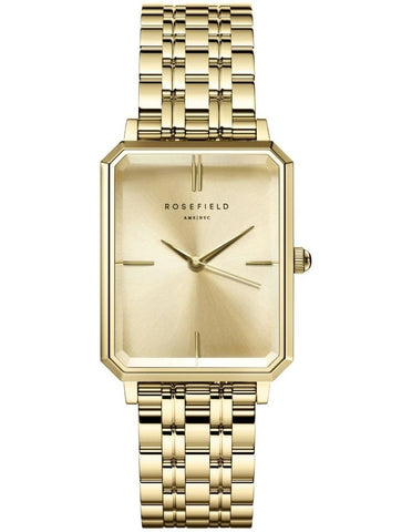 Rosefield - Champagne/Gold Octagon Watch