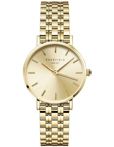 Rosefield - Small Edit Champagne/Gold Watch