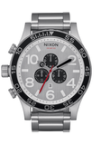 Nixon - 51-30 Chrono Watch - Silver/Black