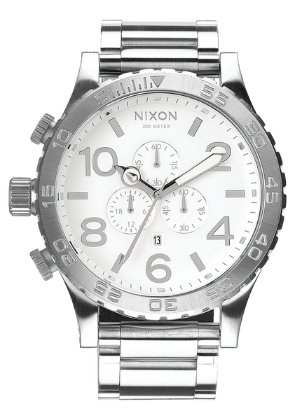 Nixon - 51-30 Chrono Watch, High Polish/White