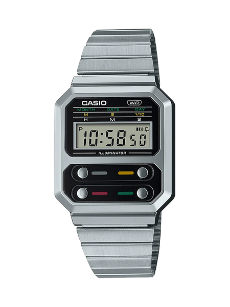 Casio - Vintage A100 Silver Watch