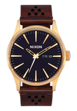 Nixon - Sentry Leather Gold / Indigo/ Brown