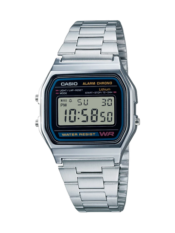 Casio - Vintage Digital Silver Watch