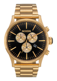 Nixon - Sentry Chrono Watch Gold/Black