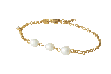 Dyrberg/Kern - Afia SG White Bracelet
