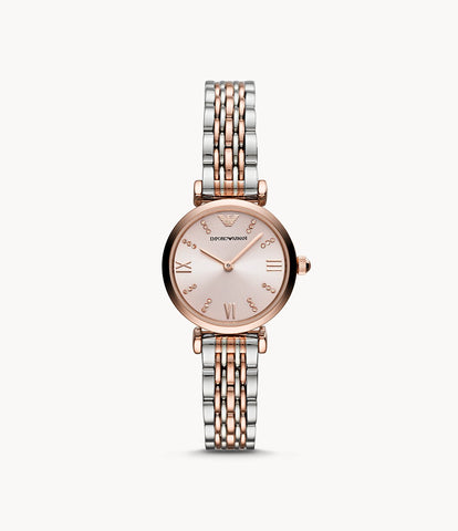 Emporio Armani - Womens Two-Tone Stainless Steel Watch