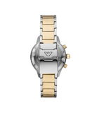 Emporio Armani -Chronograph Two-Tone Stainless Steel Watch