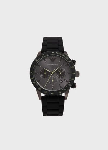 Emporio Armani - Chronograph Gunmetal Stainless Steel Watch