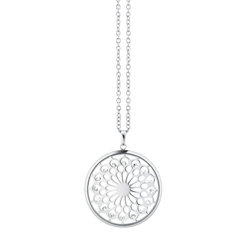 Astra Bloom Pendant - Stainless Steel