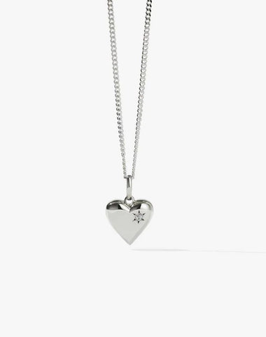 Meadowlark - Camille Necklace Stone Set White Diamond
