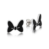 Couture Kingdom Minnie Mouse Black Bow Studs DSE004
