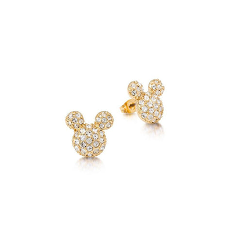 Couture Kingdom Disney Mickey Mouse Crystal Stud Earrings