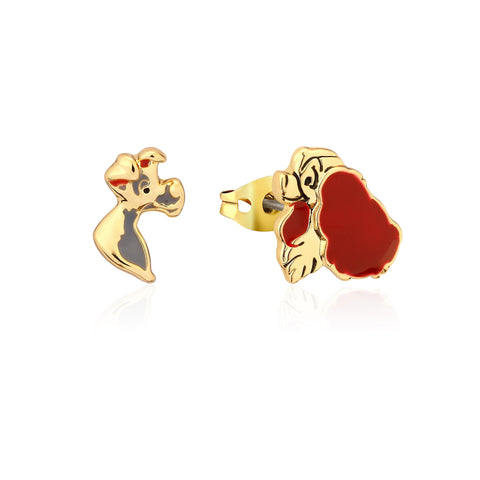 Couture Kingdom - Lady and Tramp YG Studs