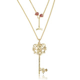 Couture Kingdom Disney Princess Beauty and the Beast Key Necklace