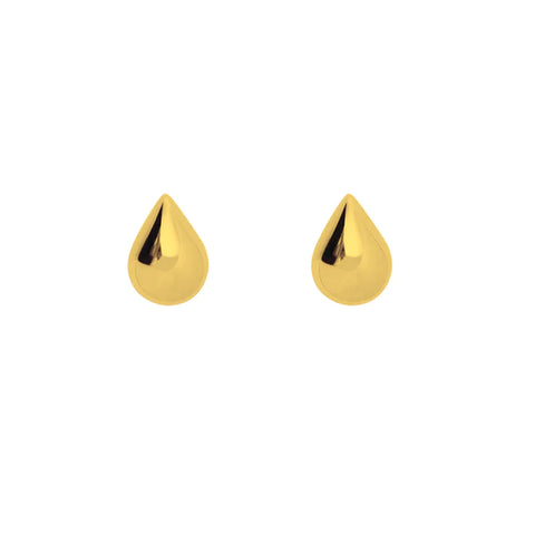 Boh Runga - Droplet Studs Gold Plated