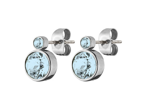 Dyrberg/Kern London SS Light Sapphire Earring