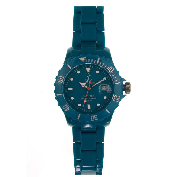 TOYWATCH - TEAL RESIN FLUO