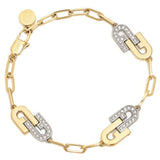 Furla Jewellery - Two Tone Double Arch Bracelet