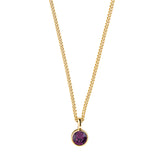 Dyrberg/Kern Jemma SG Purple Necklace