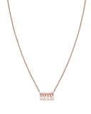 Rosefield - Iggy Multi Drop Necklace Rose Gold