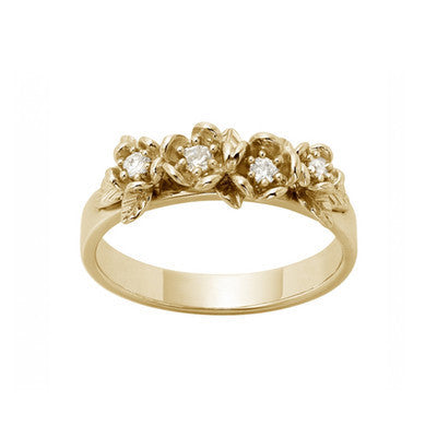 Karen Walker Diamond Wreath Ring - 9ct Gold, Diamond