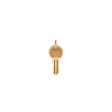 Meadowlark - Key Charm Necklace Gold Plate