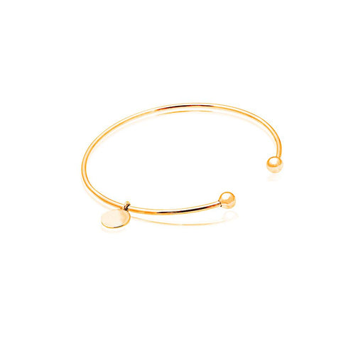 LINDI KINGI DELUXE ICON - BLESSED BANGLE WITH DIVINE CHARM